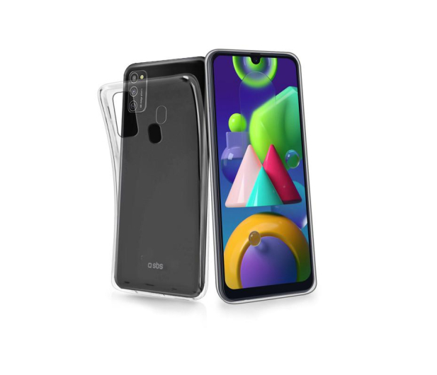SBS Etui Skinny do Samsung M21 przezroczyste - 1458655 - zdjęcie 2